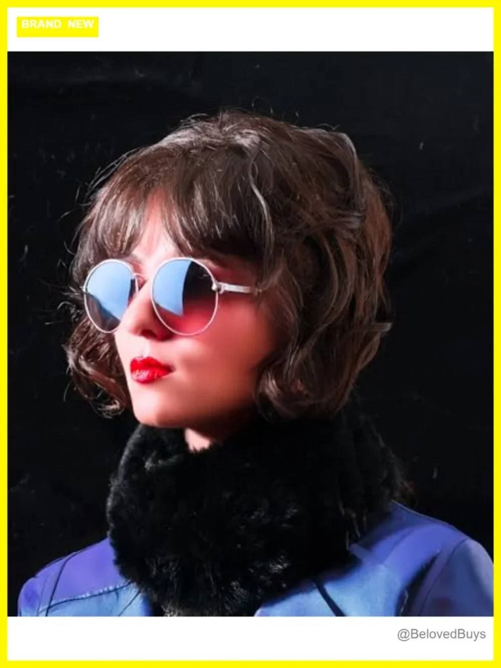 2-in-1 Real Fur Headband & Infinity Scarf Winter Ear Warmer Neck Gaiter